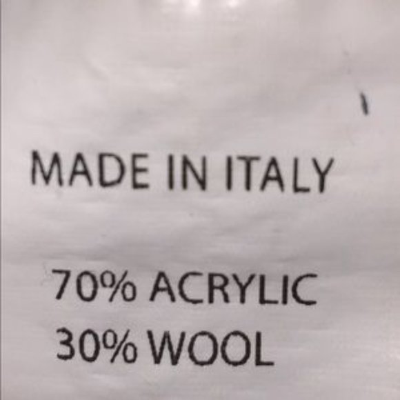 Lorenzo Magni Cable Knit Wool Blend Sweater Size S - Picture 3 of 3